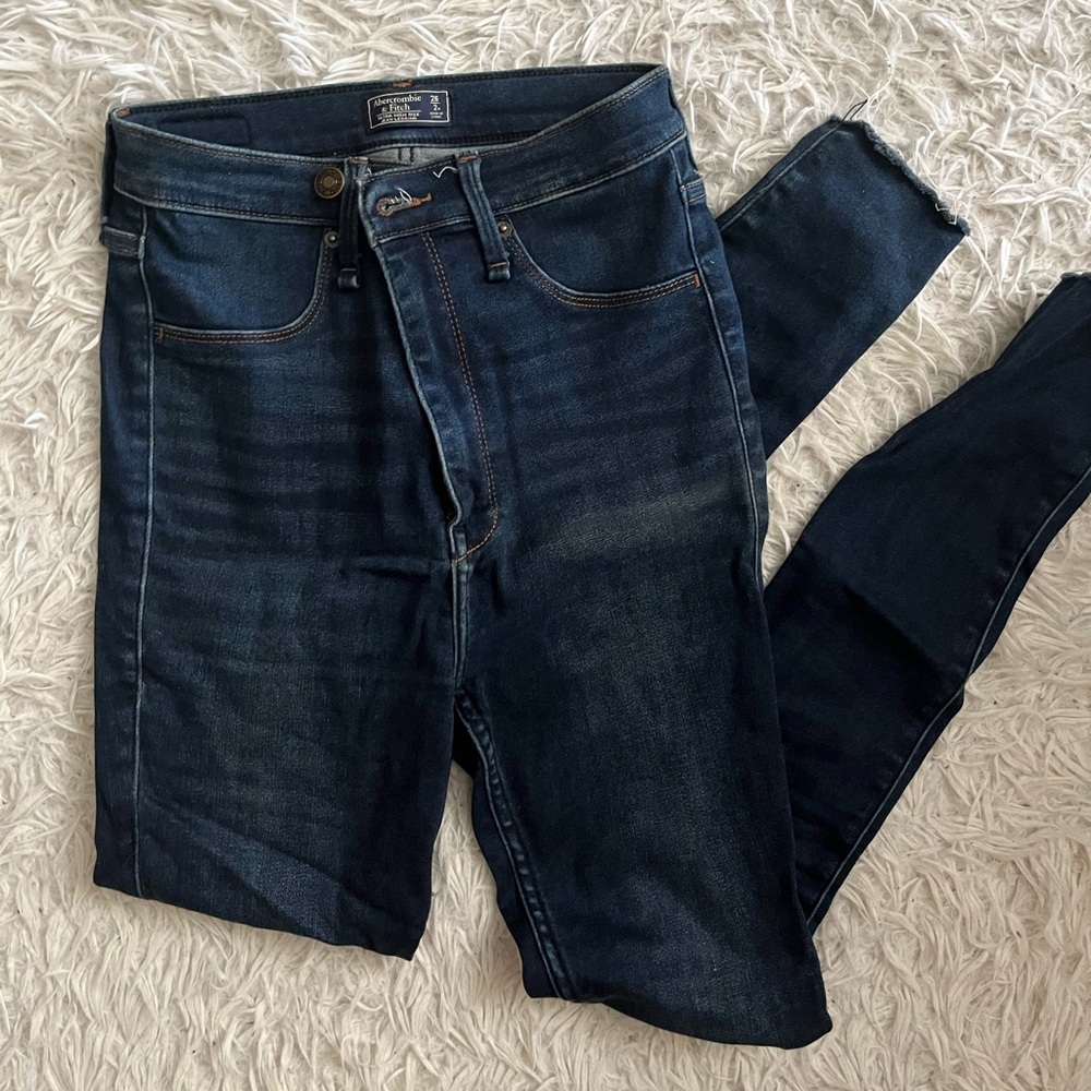abercrombie jean legging